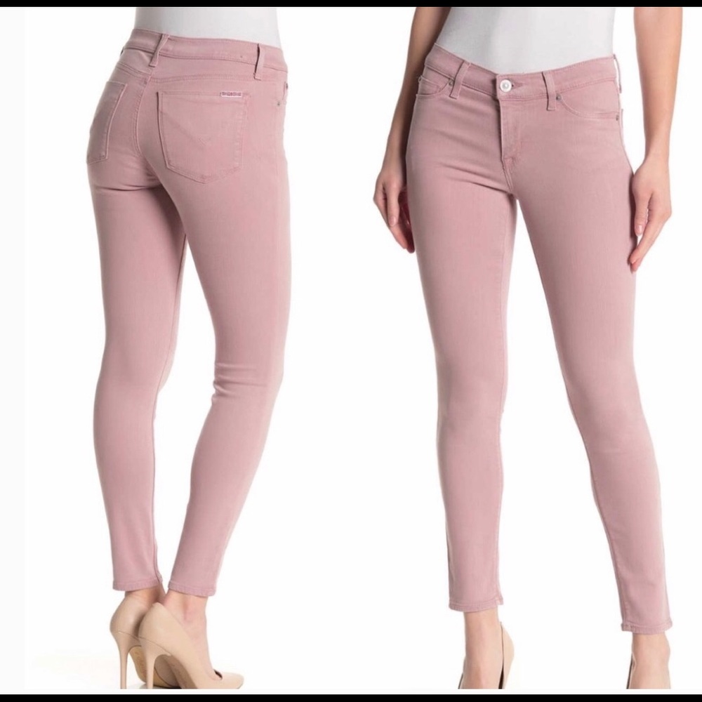 NWOT Hudson Jeans Krista Super Skinny Pink